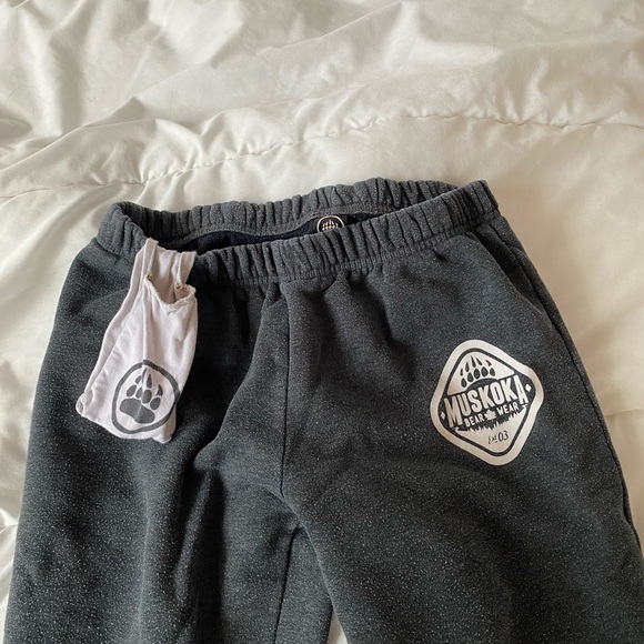 muskoka bear wear sweatpants - Picture 1 of 5